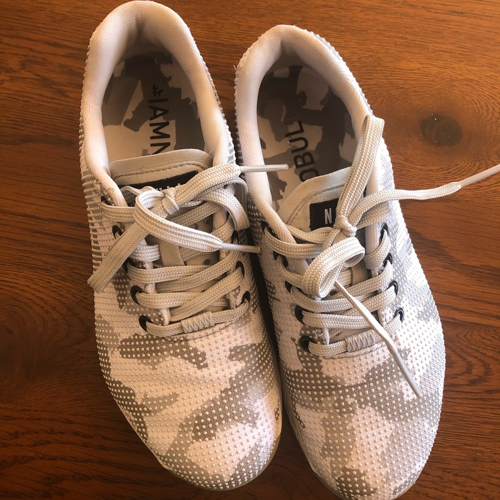 No Bull Project Snow Camo Trainers